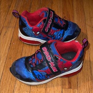 Spiderman Kids Sneakers - Black and Red
